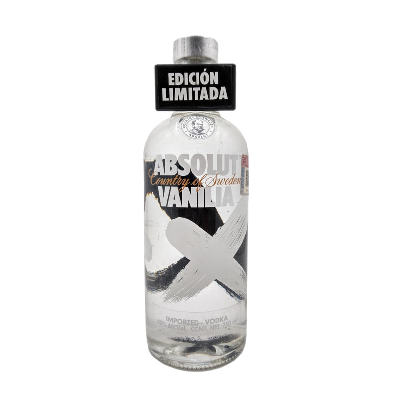 VODKA ABSOLUT VAINILLA 750ML