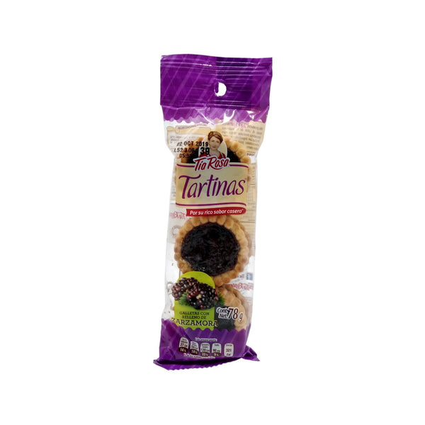 TARTINAS DE ZARZAMORA TIA ROSA 100G