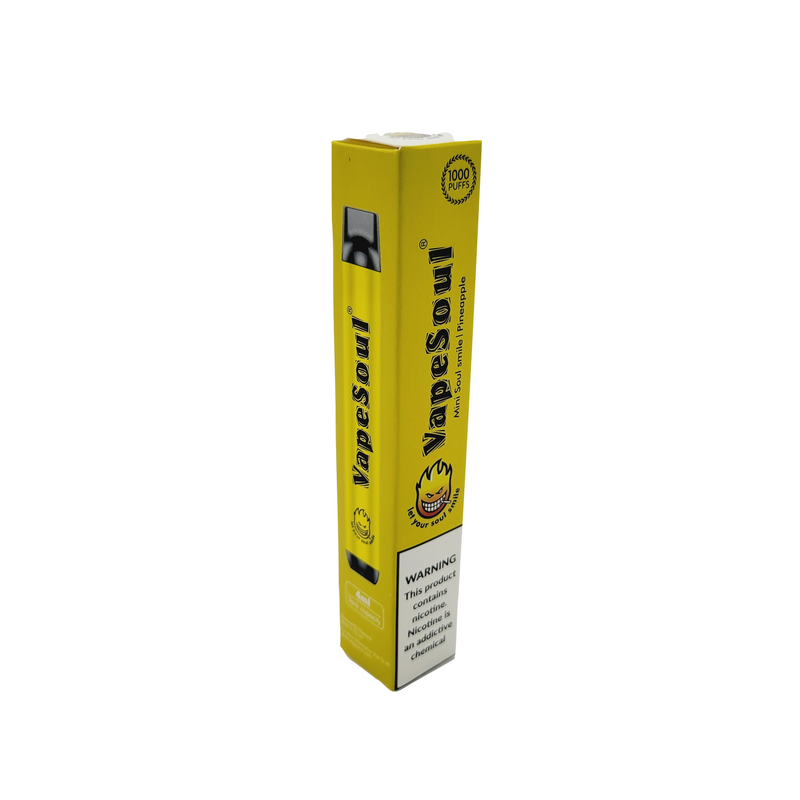 VAPEADOR DESECHABLE PINEAPPLE 4ML