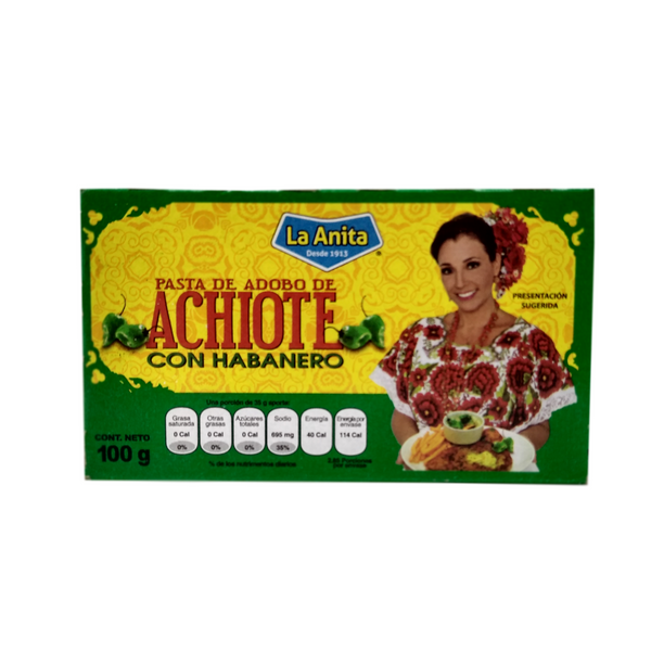 ACHIOTE LA ANITA HABANERO 100G