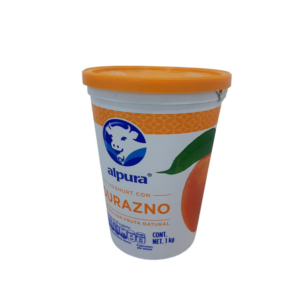 YOGURT ALPURA DURAZNO 900-1KG