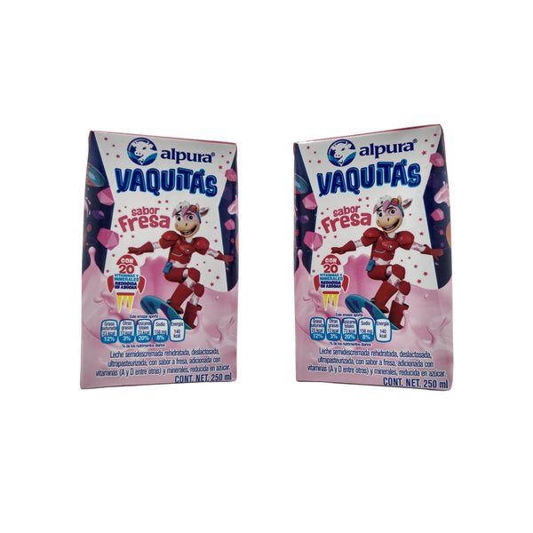 LECHE ALPURA FRESA 250ML