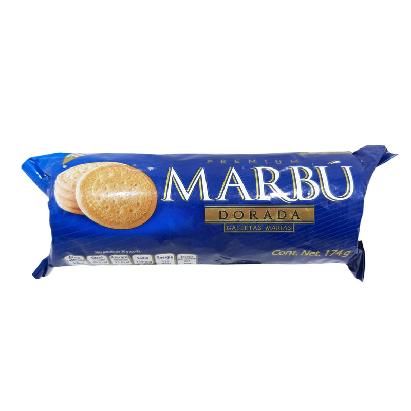 GALLETAS MARIAS MARBU DORADA 174G