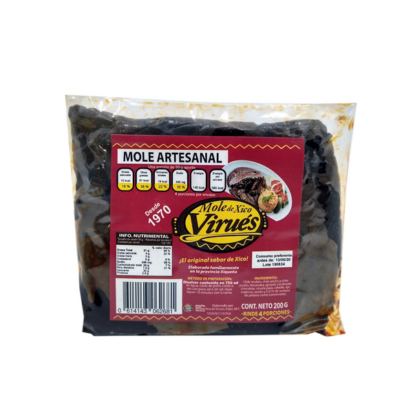 MOLE XICO VIRUES BOLSITA 200G