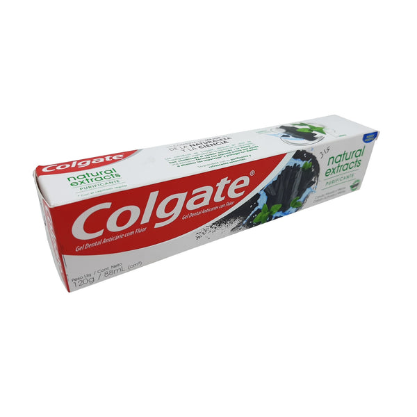 PASTA DENTAL COLGATE CARBON ACTIVADO 120G