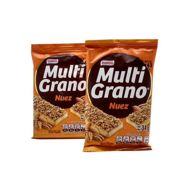 BARRA MULTIGRANO NUEZ 34G