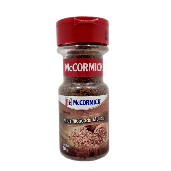 NUEZ MOSCADA MOLIDA MCCORMICK 60G