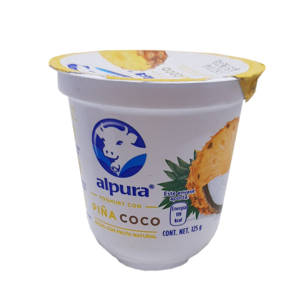 YOGURT ALPURA VASO PIÑA COCO 125G