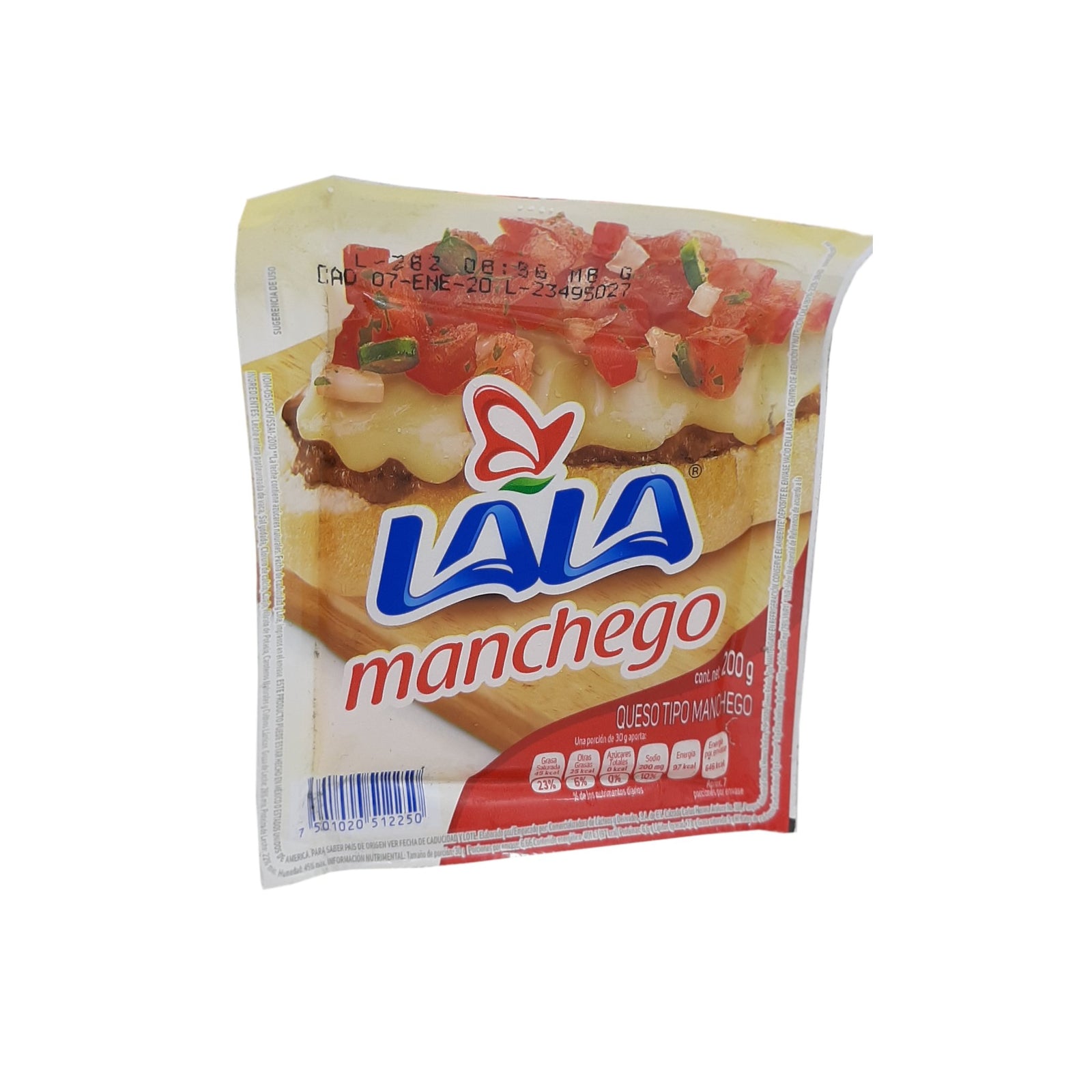QUESO MANCHEGO LALA 200G Súper La Mas Chiquita