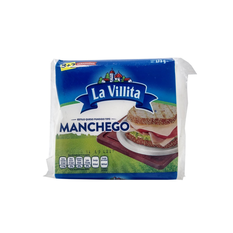 QUESO MANCHEGO LA VILLITA 173G