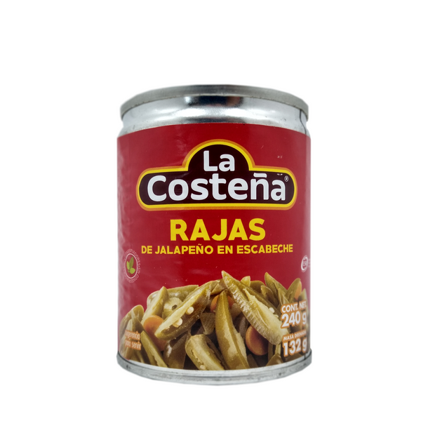 CHILES LA COSTEÑA RAJAS 220G