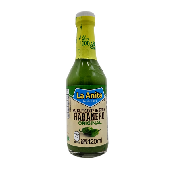 SALSA HABANERA VERDE ANITA 120ML