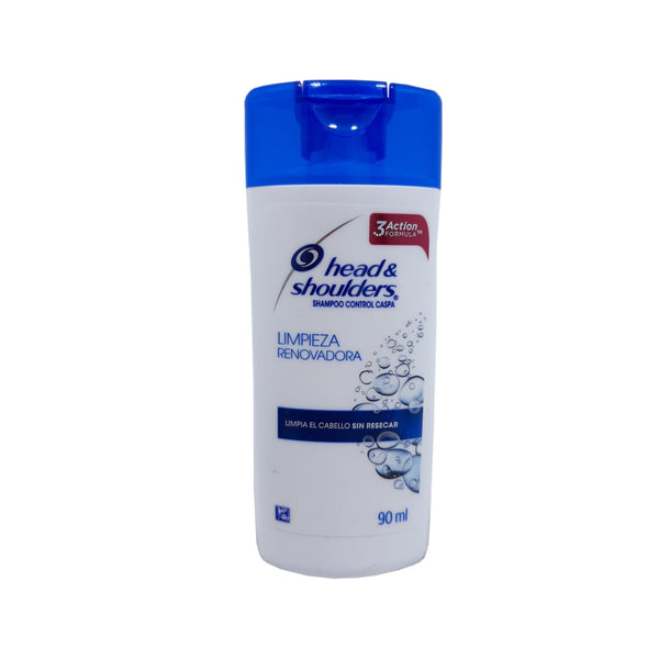 SHAMPOO HEAD&SHOULDERS LIMPIEZA REN 90ML