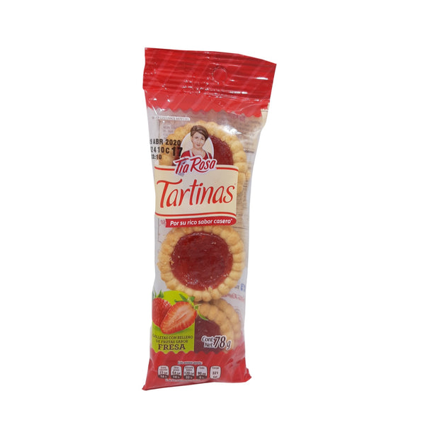 TARTINAS FRESA TIA ROSA 100G