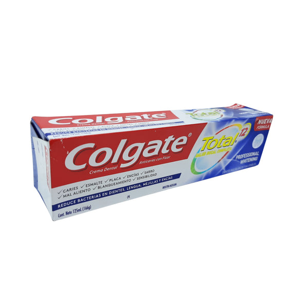 COLGATE TOTAL 12 PRO WHITE 125ML